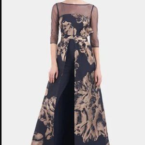 Kay Unger Alice Walk Thru Jumpsuit